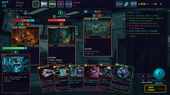 CyberDeck: The Cyberpunk Roguelike Deckbuilder