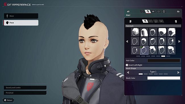 Daemon X Machina: Titanic Scion - Hairstyle Set 5