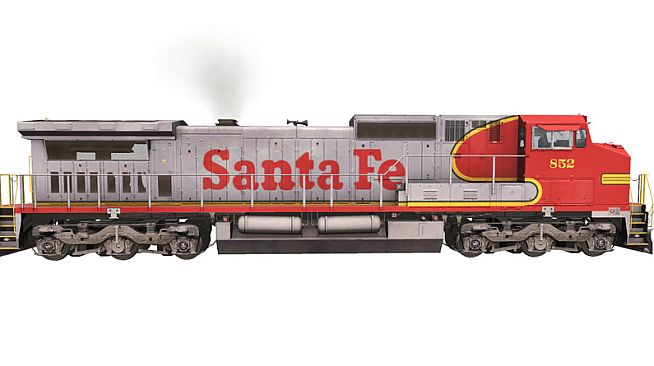 Trainz Plus DLC - ATSF Railway - GE C40-8W