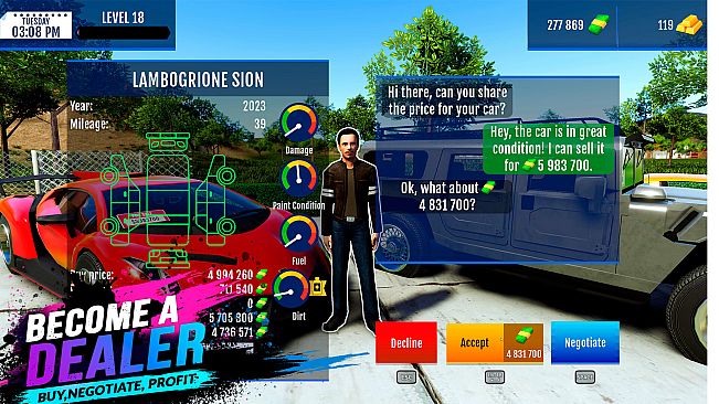 Car Sales Simulator