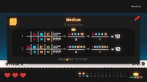 Mini Star Math: 3 Hearts