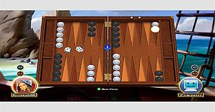 Hardwood Backgammon