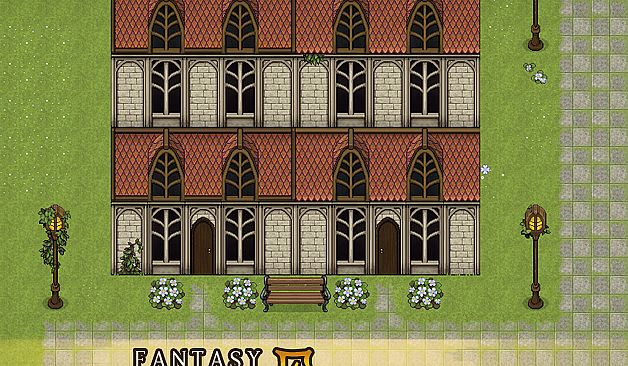 RPG Maker MV - Fantasy Tiles - Elves