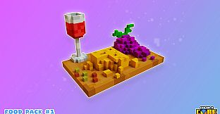 Color a Cube - Food Pack #1