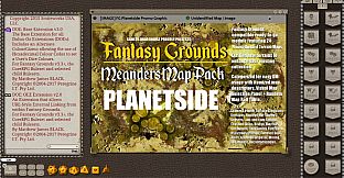 Fantasy Grounds - Meanders Map Pack: Planetside (Map Pack)