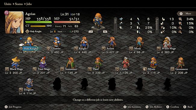 FINAL FANTASY TACTICS - The Ivalice Chronicles Deluxe Edition
