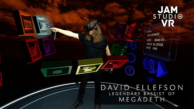 Jam Studio VR EHC - David Ellefson Metal Factory