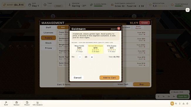 Bar Baron: Restaurant & Nightlife Tycoon