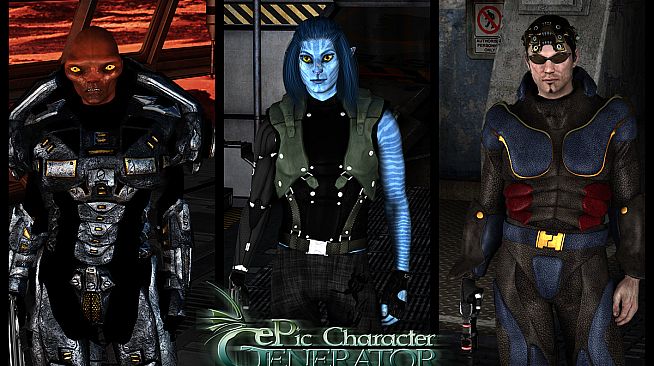 ePic Character Generator - Season #2: Male Sci-fi