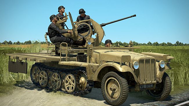 IL-2 Sturmovik: Sd.Kfz. 10/5 Flak 38 Anti-Aircraft Gun