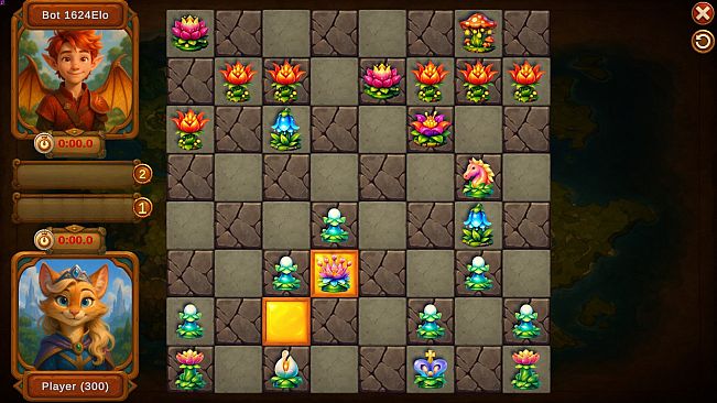 Choc Tactic for Chess Master - Flower Power