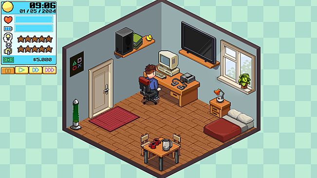 Commitment: Software Developer Life Simulator