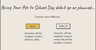 Deductopia Chapter 1: Bring Your Pet to School Day