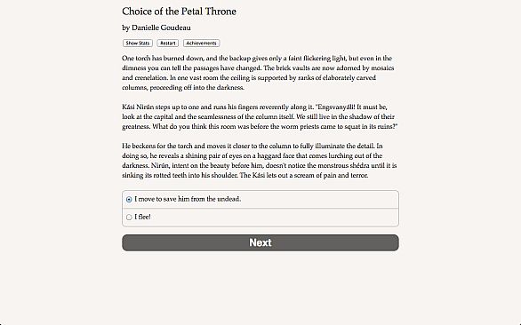 Choice of the Petal Throne