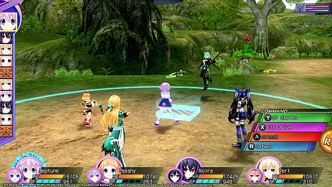 Hyperdimension Neptunia Re;Birth3 Shares Quests