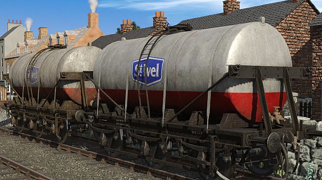 Trainz 2022 DLC - UK 6 Wheel Milk Tanker Pack 1