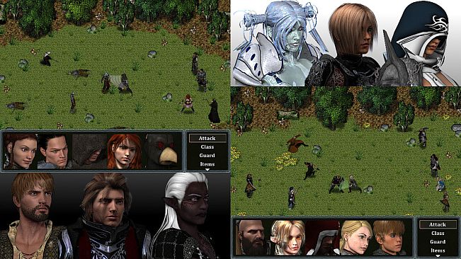 RPG Maker VX Ace - High Fantasy Main Party Pack I