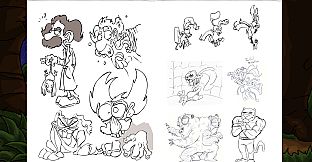 Mutants Ate My Carrots - Sketchbook