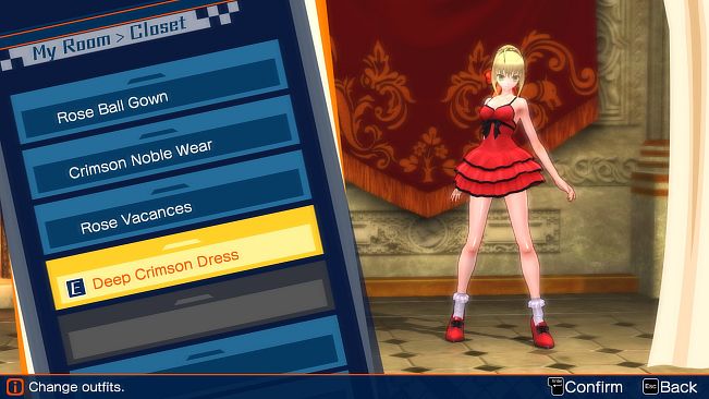 Fate/EXTELLA - Deep Crimson Dress