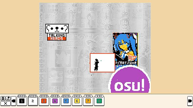 Coloring Pixels - r/Place 2023 Pack