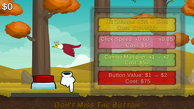 Don't Miss The Button