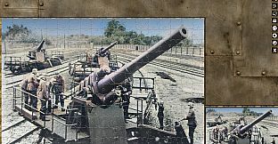Pixel Puzzles WW2 Jigsaw - Pack: German Railway Guns