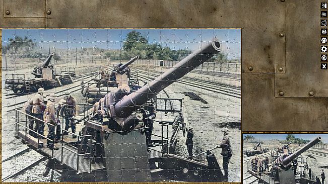 Pixel Puzzles WW2 Jigsaw - Pack: German Railway Guns