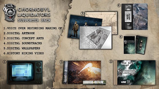 Chornobyl Liquidators - Supporter Pack