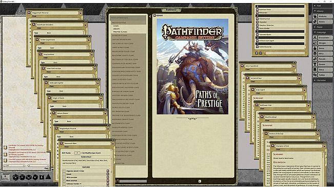 Fantasy Grounds - Pathfinder RPG - Campaign Setting: Paths of Prestige