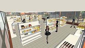 Supermarket Anime Collector's Simulator