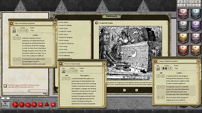 Fantasy Grounds - The Dungeon Alphabet