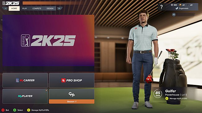 PGA TOUR 2K25 Year 2 Member's Pass