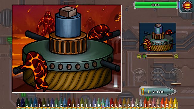 Paint By Numbers - Wolkano Planet