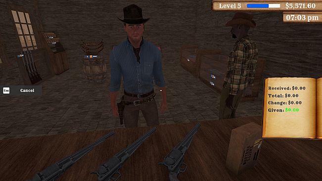 Western Gun Shop Simulator