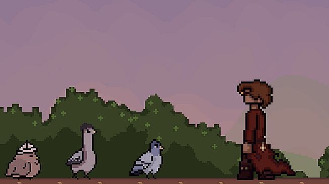 Three Pigeons in a Trench Coat