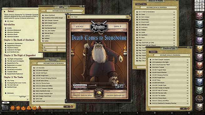 Fantasy Grounds - Death Comes to Stoneholme (PFRPG)