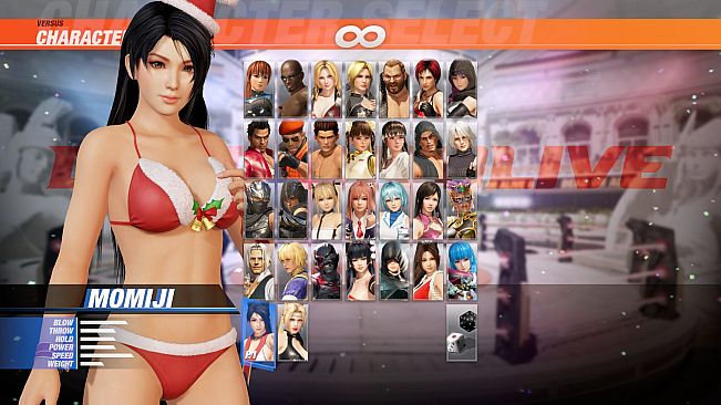 DOA6 Santa Bikini Set