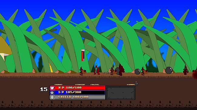 Ant protect the queen