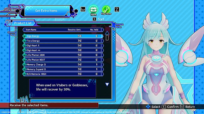 Neptunia Virtual Stars - Deluxe Item Pack