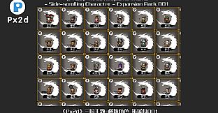 Px2d - Three Kingdoms Theme - Side-scrolling Character - Expansion Pack 001