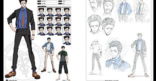 PSYCHO-PASS: Mandatory Happiness - Digital Art Book