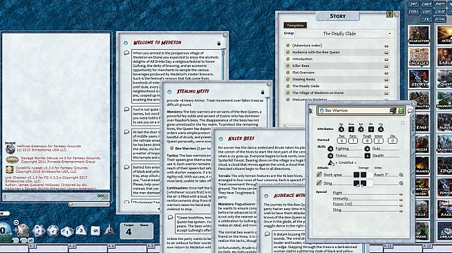 Fantasy Grounds - Hellfrost: The Fey Tower and Deadly Glade (Savage Worlds)