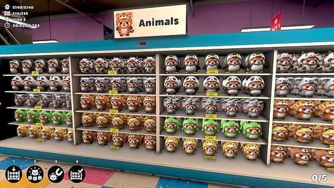 Sort the Red Pandas: Tidy Up & Shelve