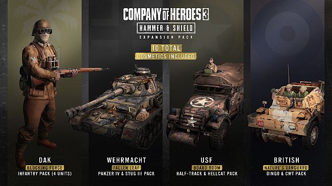 Company of Heroes 3: Hammer & Shield Expansion Pack