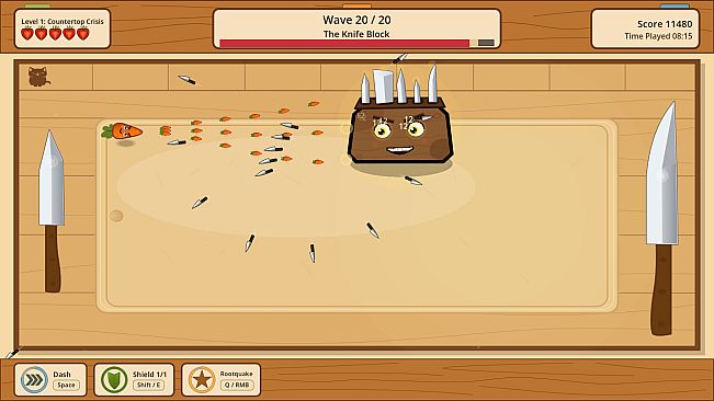 Brave Vegetable: Kitchen Escape
