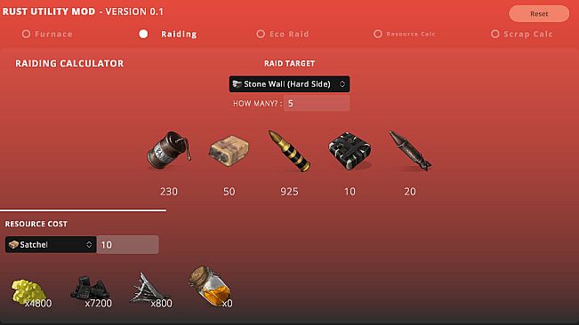 RUM - Rust Utility Mod