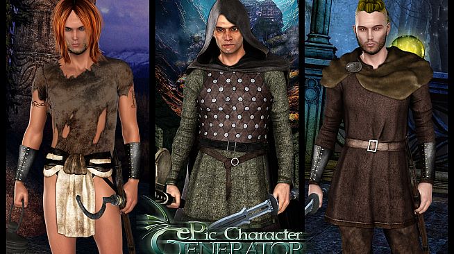 ePic Character Generator - Season #2: Male Adventurer