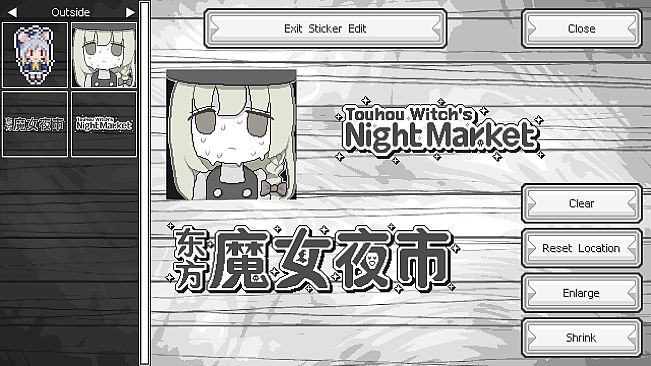 Touhou Witch's Night Market - Supporter Pack