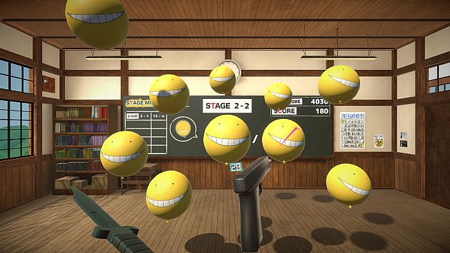 Assassination ClassroomVR Balloon Challenge Time/暗殺教室VR バルーンチャレンジの時間
