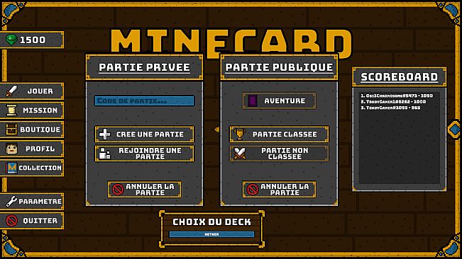 Minecard